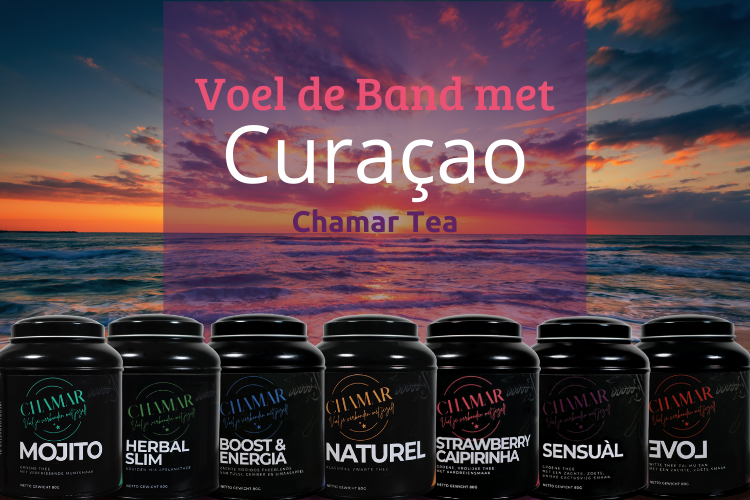 Chamar Tea - Voel de band met Curaçao. Zeven unieke smaken thee van hoge kwaliteit. 