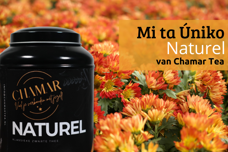 De positieve affirmatie op Naturel van Chamar Tea is 'Ik ben uniek'
